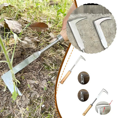 L-Shaped Manual Weeding Tool