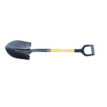 40.5" Fiberglass D-Handle Round Point Shovel