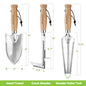 Gardening Tool Set: Weed Puller, Crack Weeder, Hand Trowel