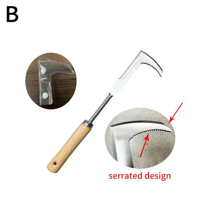 L-Shaped Manual Weeding Tool