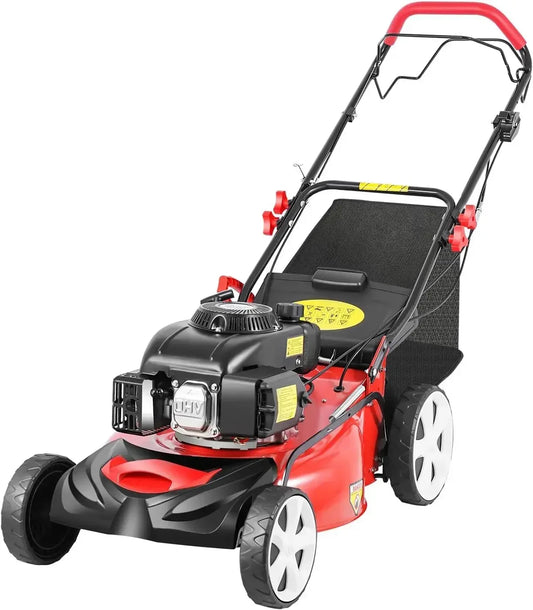 140CC 4-Stroke Gas Self Propelled Lawn Mower