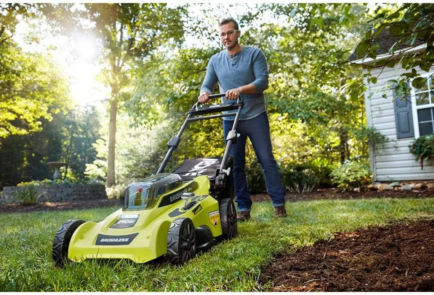 Cordless Lawn Mower 20 in. 40-Volt