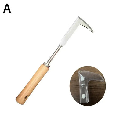 L-Shaped Manual Weeding Tool